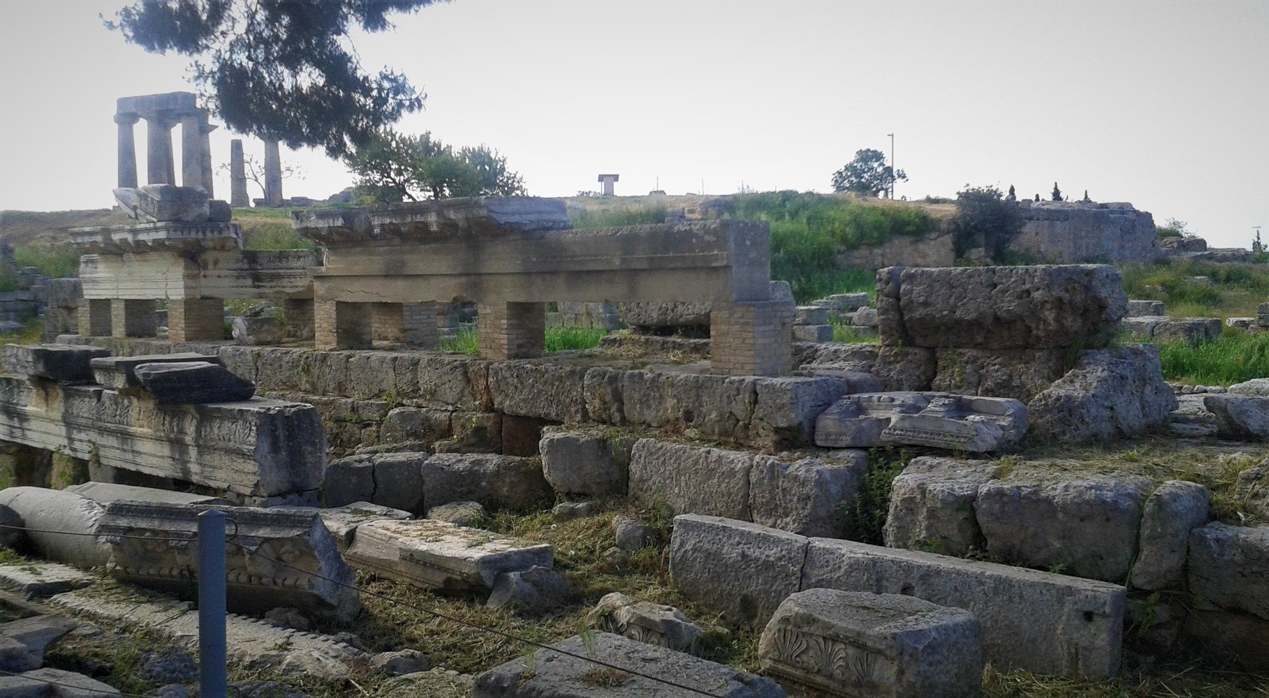 Ruins and Temple